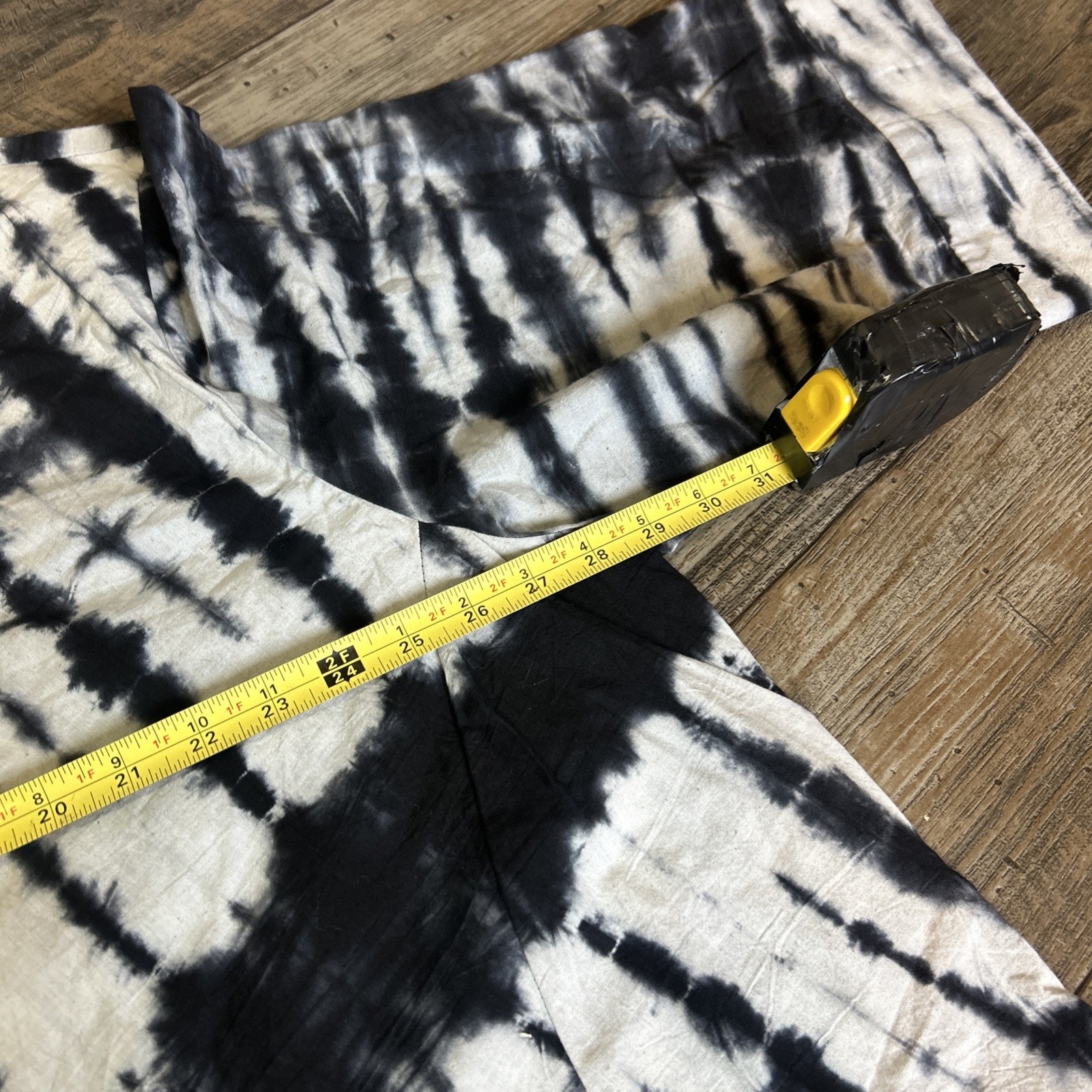 Zuri Maxi In Art Basil Black And White Tye-Die Long Dress 3x Nwt — image 5 of 6